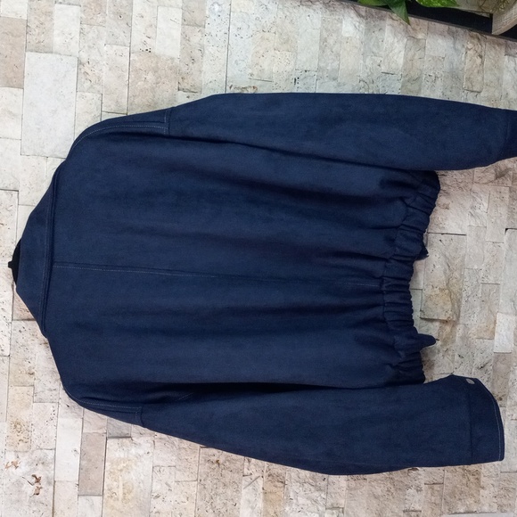 LEWKIN Faux Suede Zipper Bonber Jacket Korean Women's Fashion Size - Picture 2 of 16